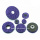 115mm strip clean disc purple polishing metal